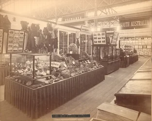 South Australian Exhibit, Main Building, Centennial International Exhibition, Philadelphia, 1876